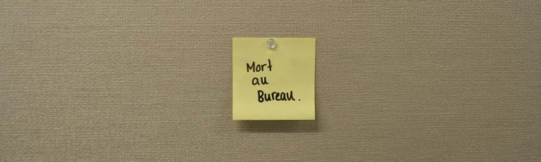 MORT AU BUREAU | PASCALE LEBLANC LAVIGNE