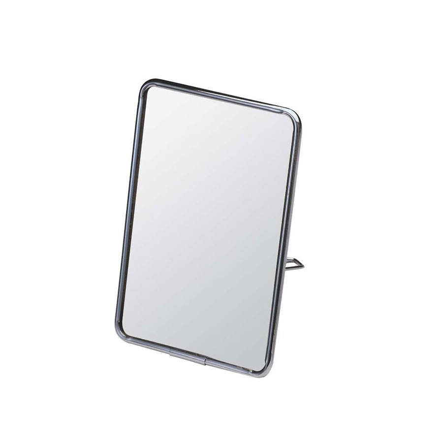 miroir rectangulaire chrome 165 cm 2